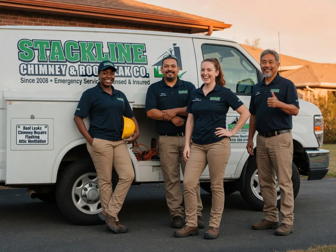 Chimney flashing repair company in Fond Du Lac, WI